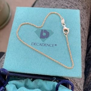 Decadence 925 Silver Diamond Cut Bracelet